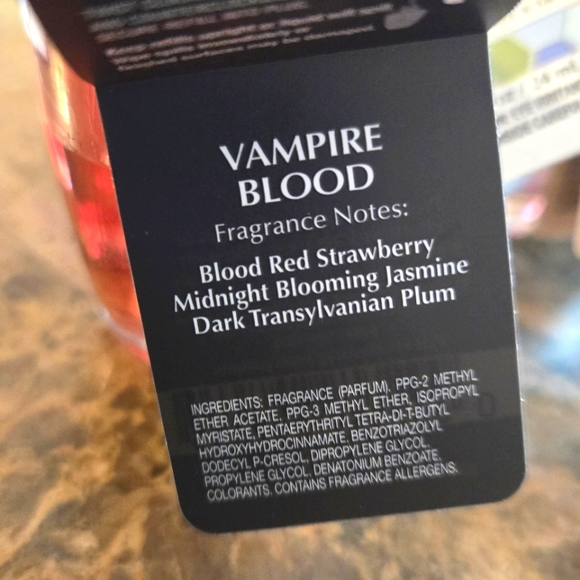 Vampire Blood + The Upside Down WALLFLOWER Bath and Body - Picture 5 of 7